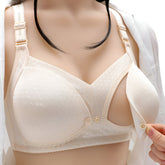 Maternity Bra for Baby Feeding (Cream)